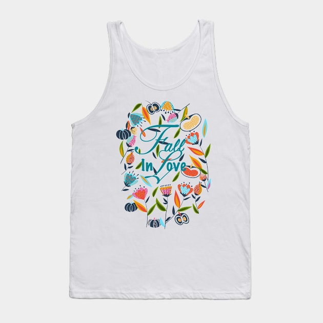 Fall in Love Tank Top by Gingerlique